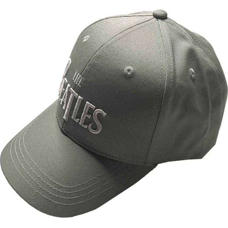 【予約商品】THE BEATLES Unisex Baseball Cap: White Drop T Logo (Green)