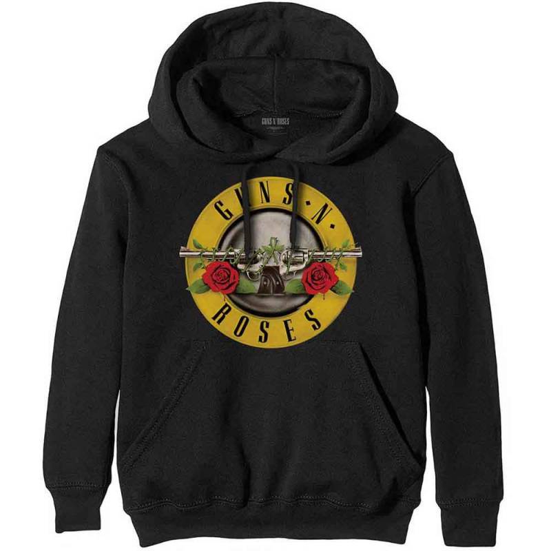 【予約商品】GUNS N' ROSES Unisex Pullover Hoodie: Classic Logo (Black)