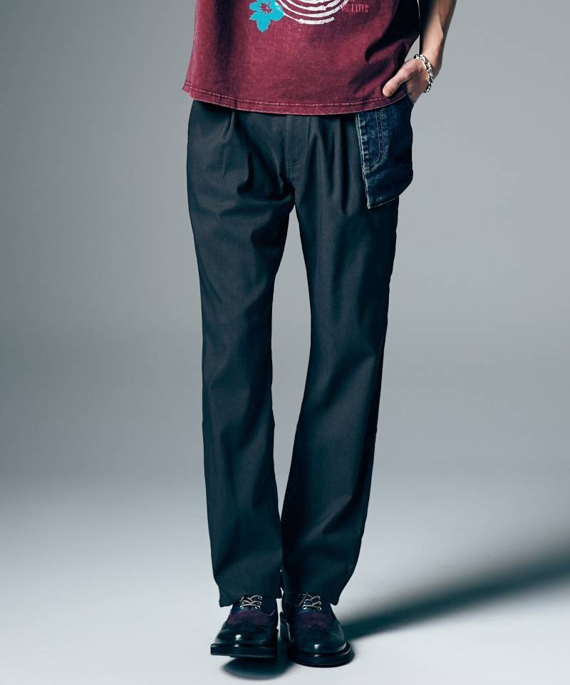 【予約商品】glamb(グラム) Hedi Slim Tapered Pants / エディスリムテーパードパンツ - Gray