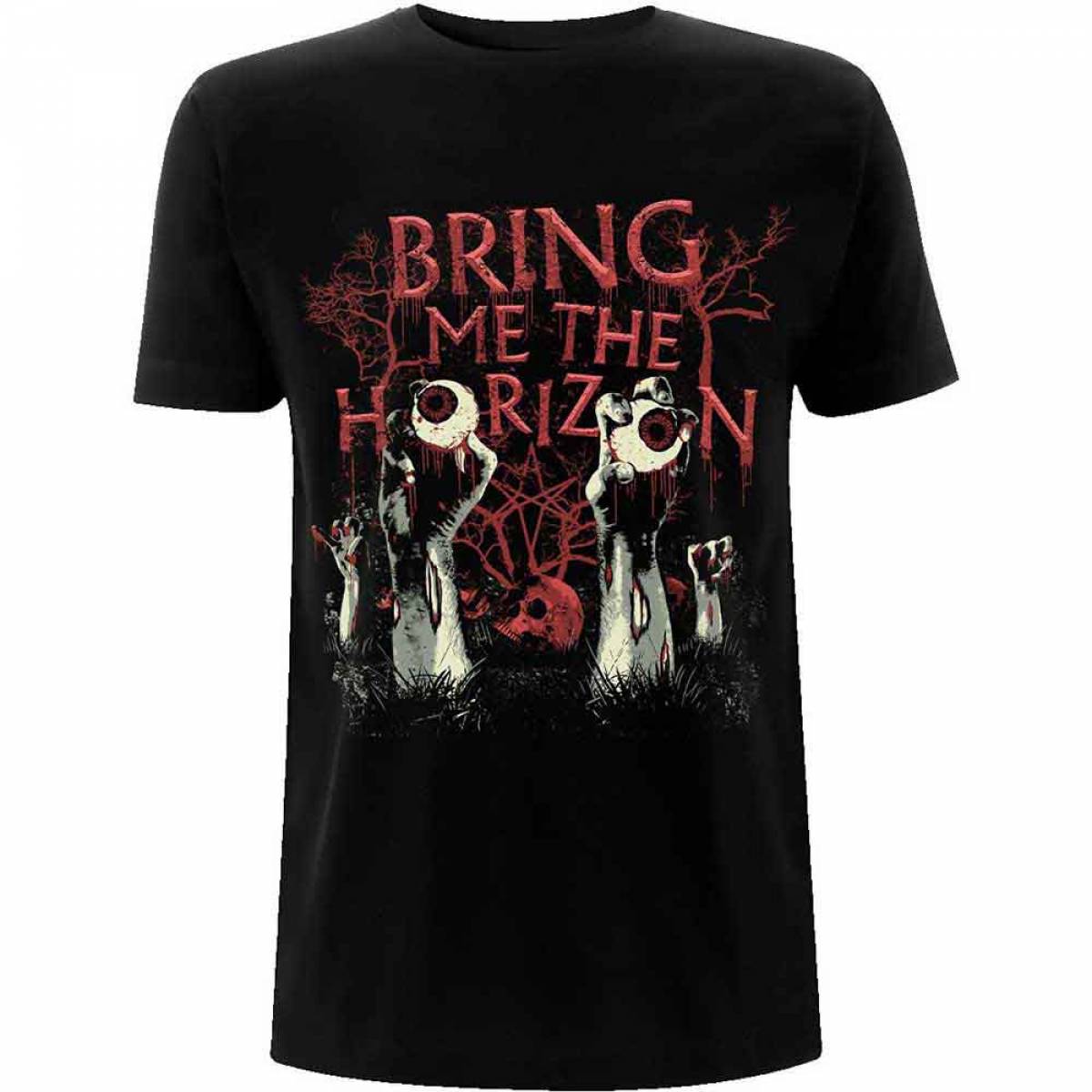 【予約商品】BRING ME THE HORIZON ユニセックスTシャツ: Graveyard Eyes