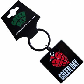 【予約商品】GREEN DAY Keychain: Grenade Logo