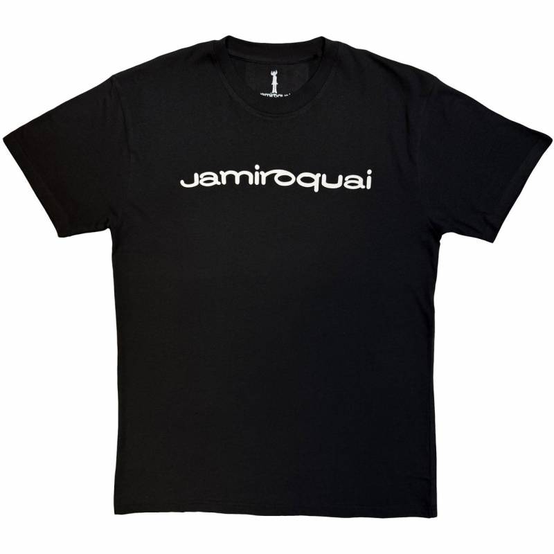 【予約商品】JAMIROQUAI バンドTシャツ ユニセックス: Logo Mono (Black)