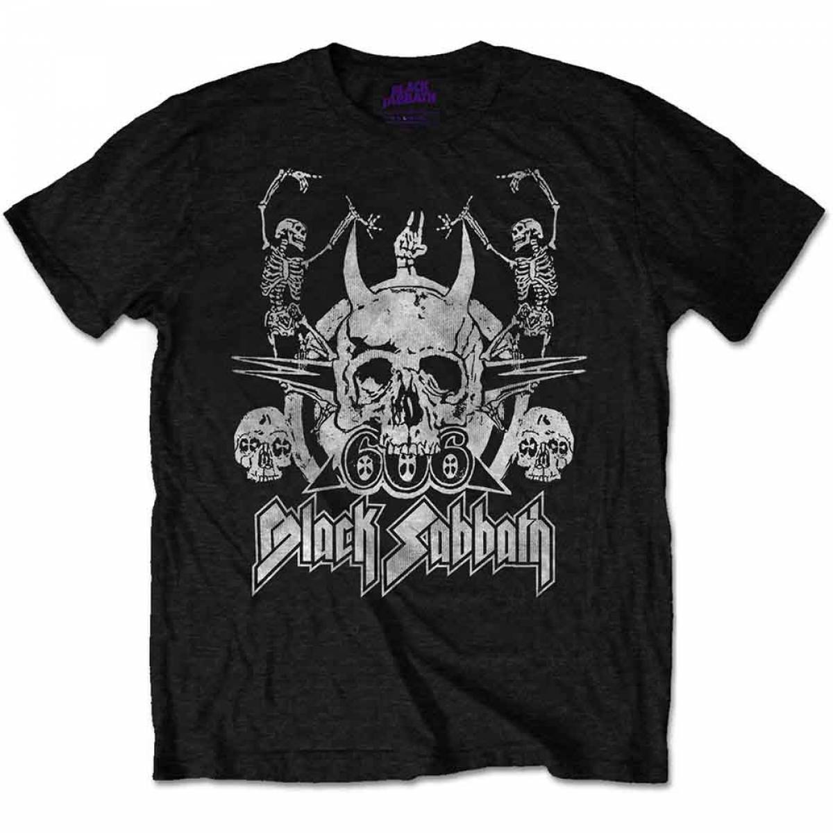 【予約商品】BLACK SABBATH バンドTシャツ ユニセックス: Dancing - BLACK