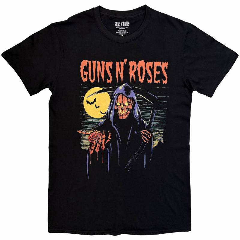 【予約商品】GUNS N' ROSES バンドTシャツ ユニセックス: Reaper (Black)