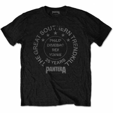 【予約商品】PANTERA ユニセックスTシャツ: 25 Years Trendkill