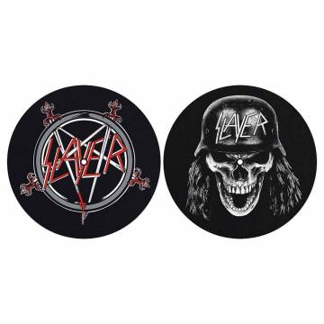 【予約商品】SLAYER Turntable Slipmat Set: Pentagram / Wehrmacht