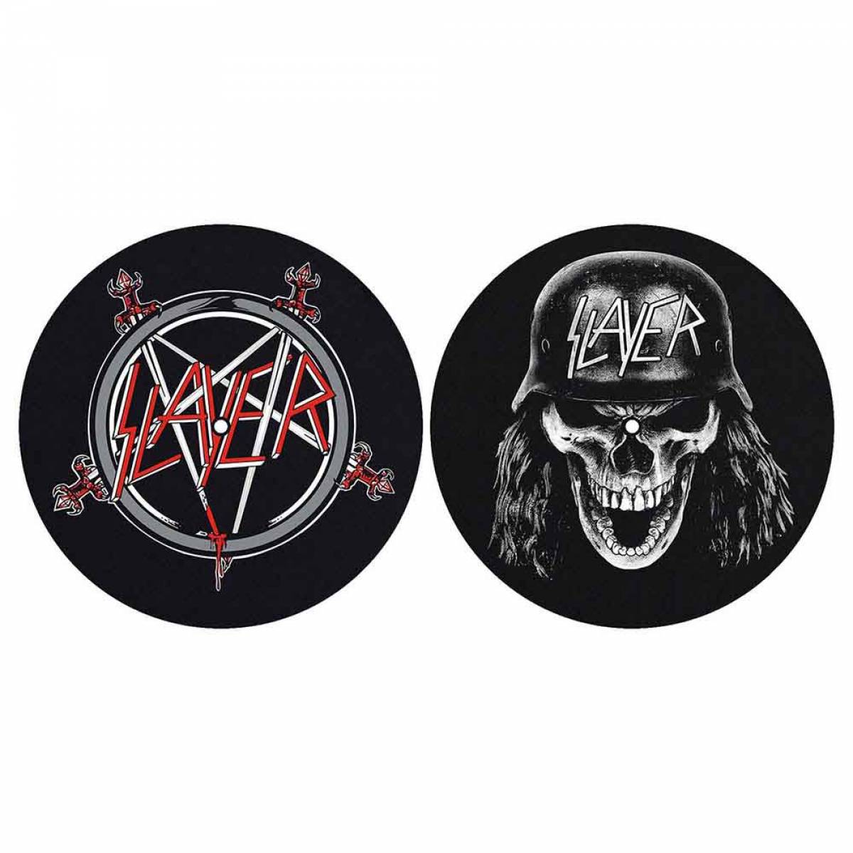 【予約商品】SLAYER Turntable Slipmat Set: Pentagram / Wehrmacht