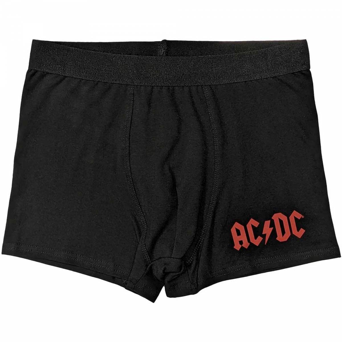 【予約商品】AC/DC Unisex Boxers: Logo (Black) - BLACK