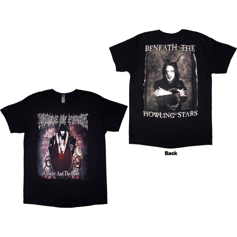 CRADLE OF FILTH バンドTシャツ ユニセックス: Cruelty & The Beast (Black)