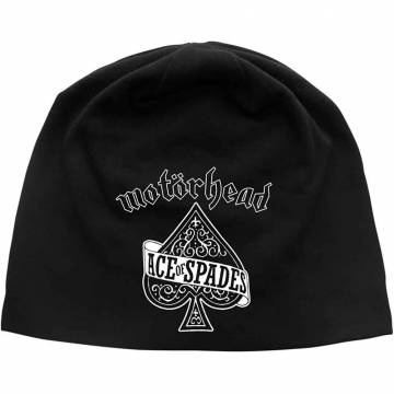 【予約商品】MOTORHEAD Unisex Beanie Hat: Ace of Spades (Black) - BLACK