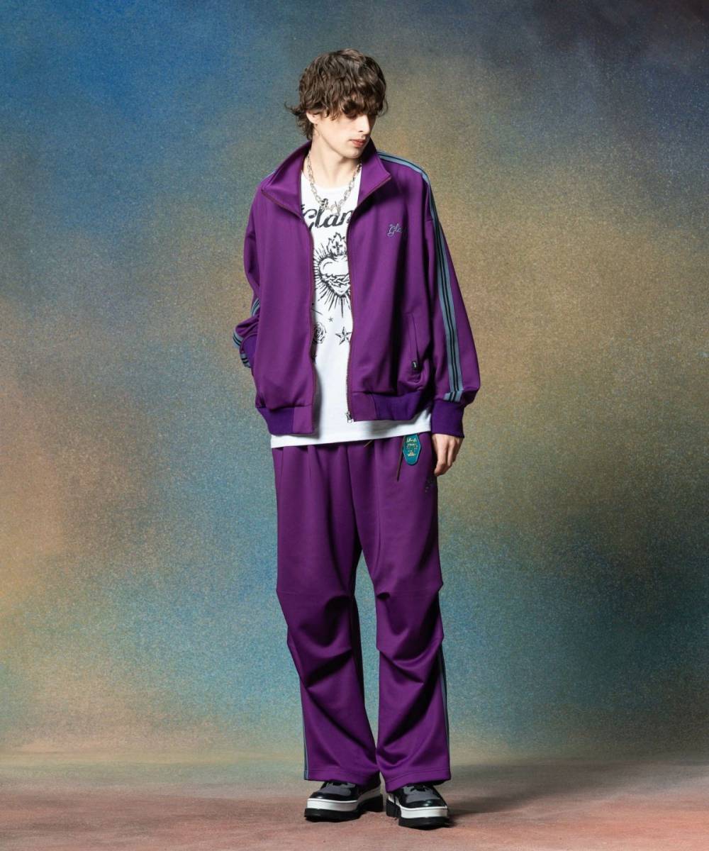 【予約商品】glamb(グラム)GB0225/TG18 : TIME TRAVELER Jersey Set Up (GEAR 018) / タイムトラベラージャージセットアップ - Purple