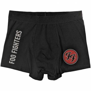 【予約商品】FOO FIGHTERS Unisex Boxers: FF Logo (Black) - BLACK