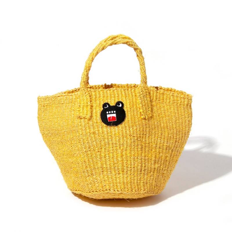 【予約商品】PUNK DRUNKERS (パンク・ドランカーズ) おーさんのサイザルBAG - YELLOW