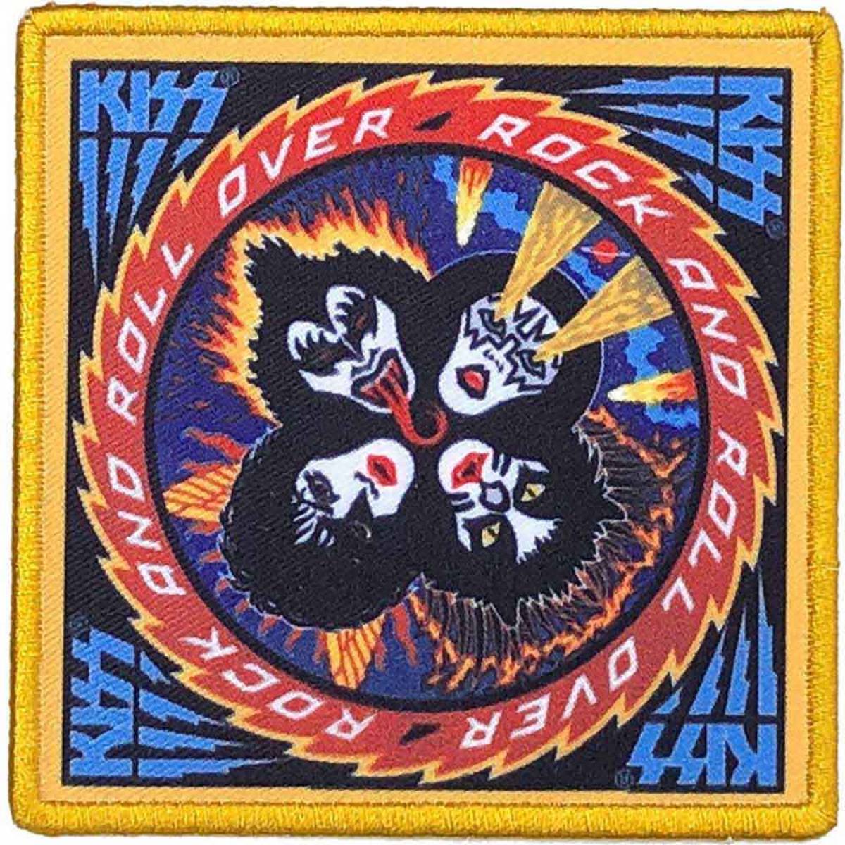 【予約商品】KISS Standard Printed Patch: Rock & Roll Over
