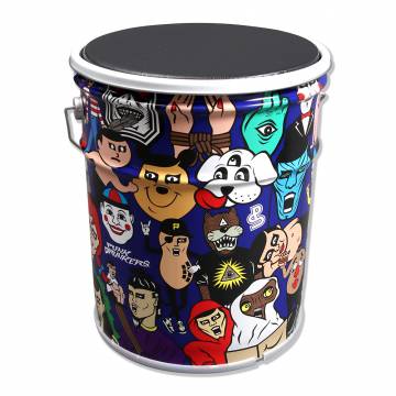 【予約商品】PUNK DRUNKERS (パンクドランカーズ)PDSペール缶 / 総柄 - COLORFUL