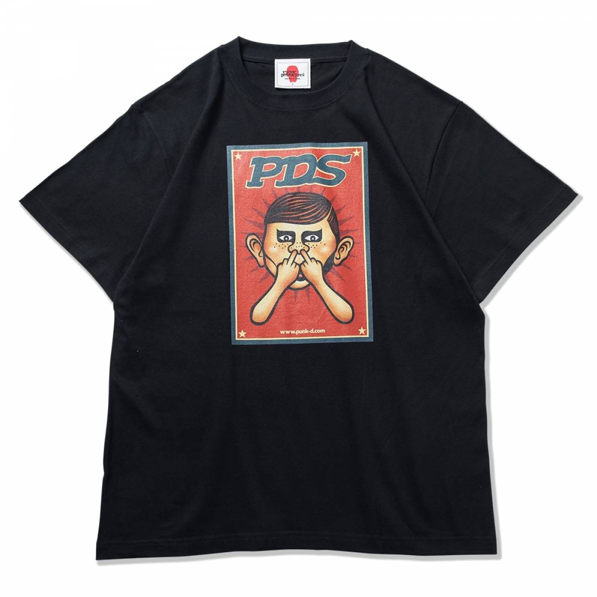 【予約商品】PUNK DRUNKERS (パンクドランカーズ)【予約・6月入荷】PDS MAGAZINE.TEE - BLACK