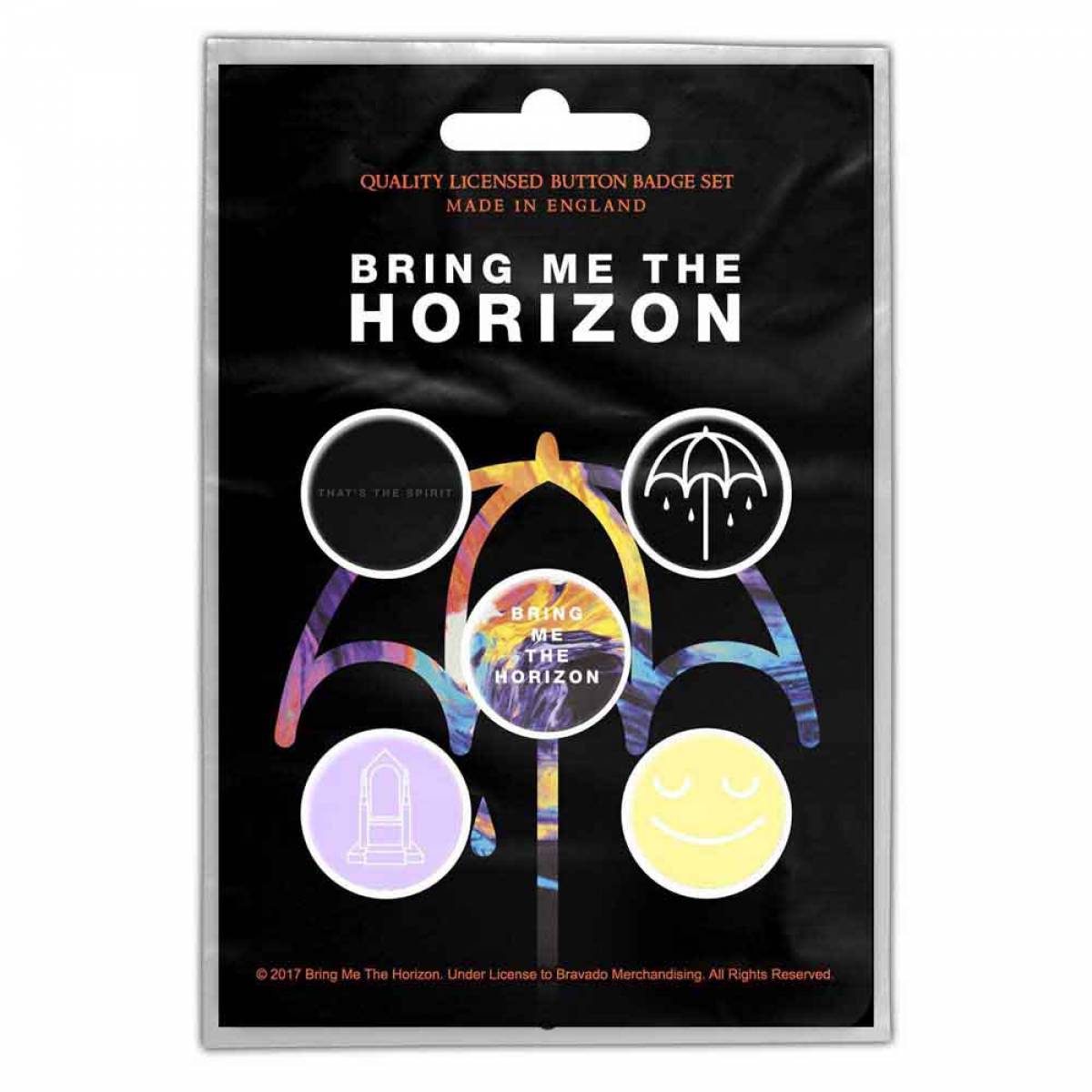 【予約商品】BRING ME THE HORIZON Button Badge Pack: That's the Spirit