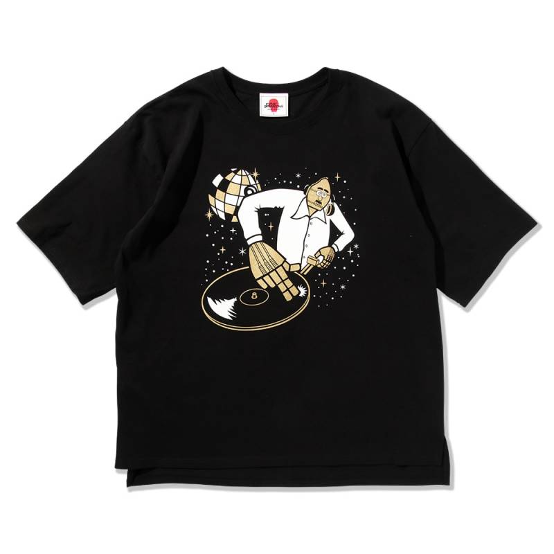 【予約商品】PUNK DRUNKERS (パンク・ドランカーズ) DJ P3-CEO BIG.TEE - BLACK