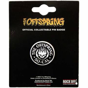 【予約商品】THE OFFSPRING Pin Badge: So Cal