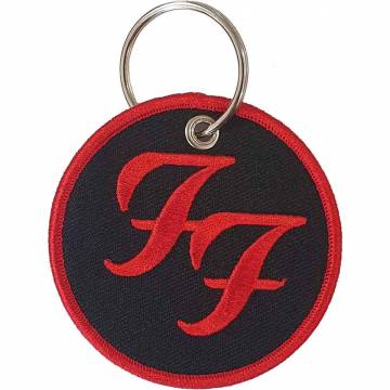 【予約商品】FOO FIGHTERS Keychain: Circle Logo (Double Sided Patch)