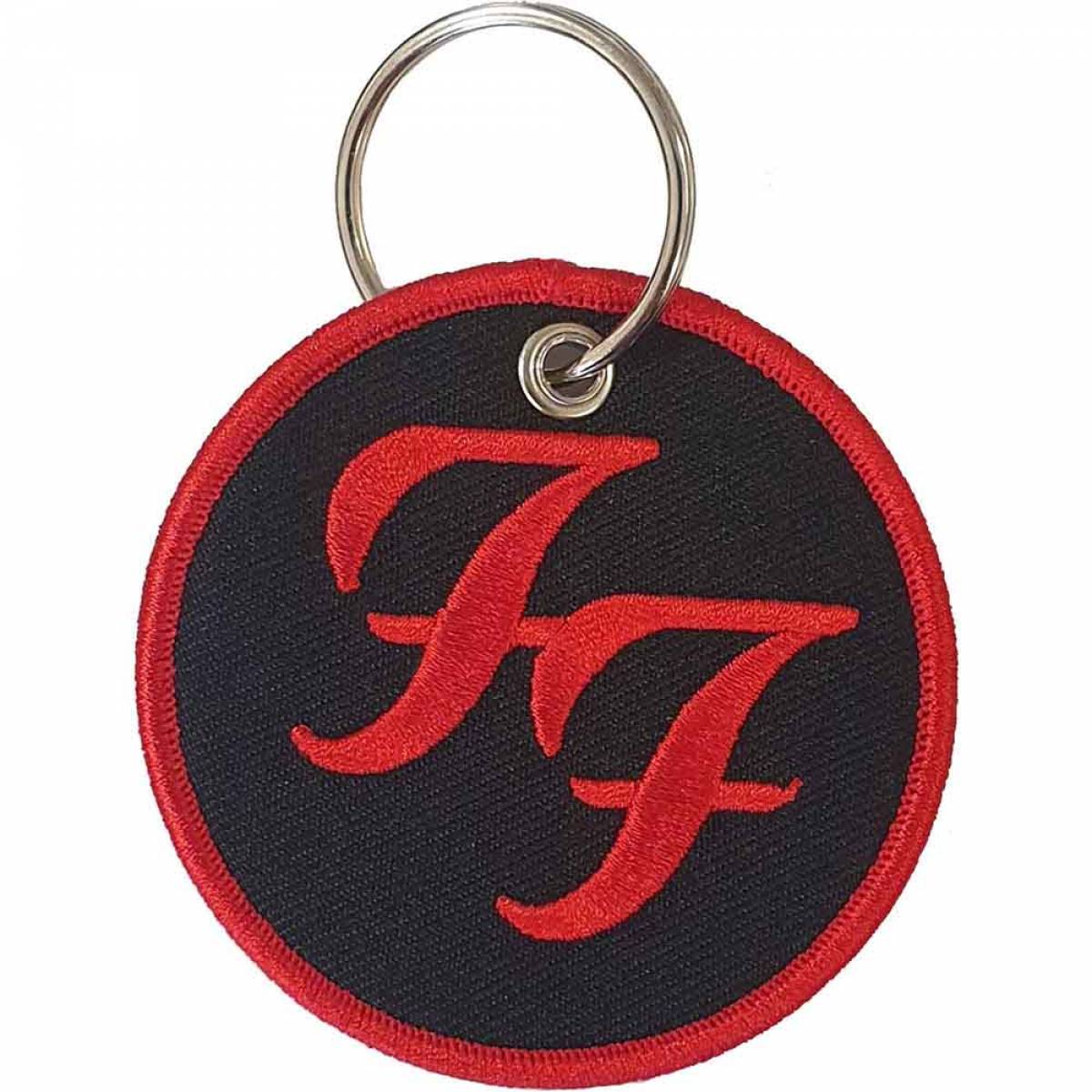 【予約商品】FOO FIGHTERS Keychain: Circle Logo (Double Sided Patch)