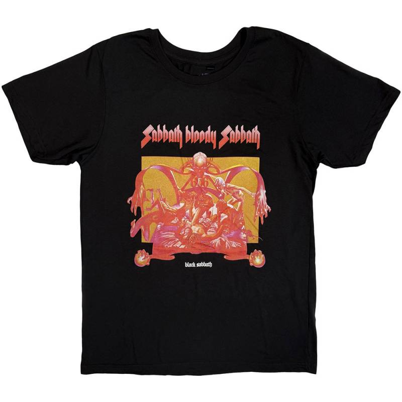 【予約商品】BLACK SABBATH バンドTシャツ ユニセックス: Sabbath Bloody Sabbath (Black)