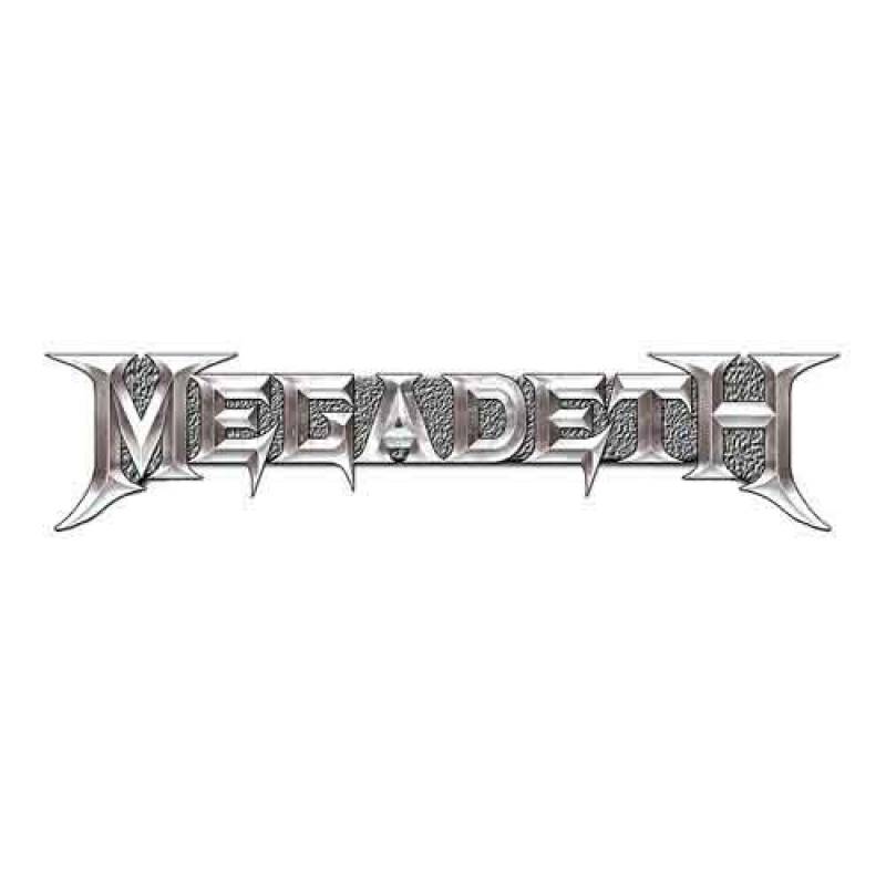 【予約商品】MEGADETH Pin Badge: Chrome Logo