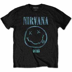 【予約商品】NIRVANA バンドTシャツ ユニセックス: Dumb (Black)