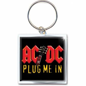 【予約商品】AC/DC Keychain: Plug me in (Photo-print)