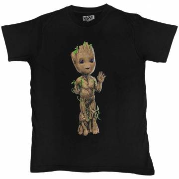 【予約商品】Marvel Comics ユニセックスTシャツ: Guardians of the Galaxy Groot Wave