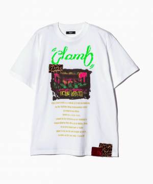 【予約商品】glamb(グラム)GB0125/CS09 : Last Song T-Shirt / ラストソングＴシャツ - White
