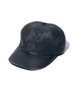 【予約商品】glamb(グラム)GB0125/CP03 : Paraffin Coat Cap / パラフィンコートキャップ - Black