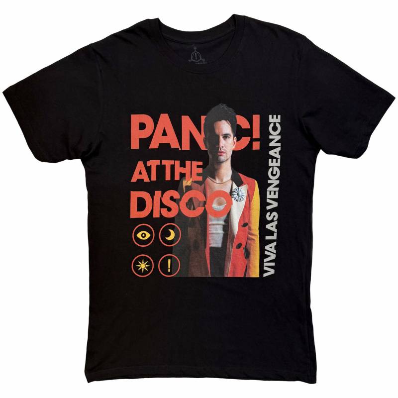 PANIC! AT THE DISCO バンドTシャツ ユニセックス: Viva Photo (Black)