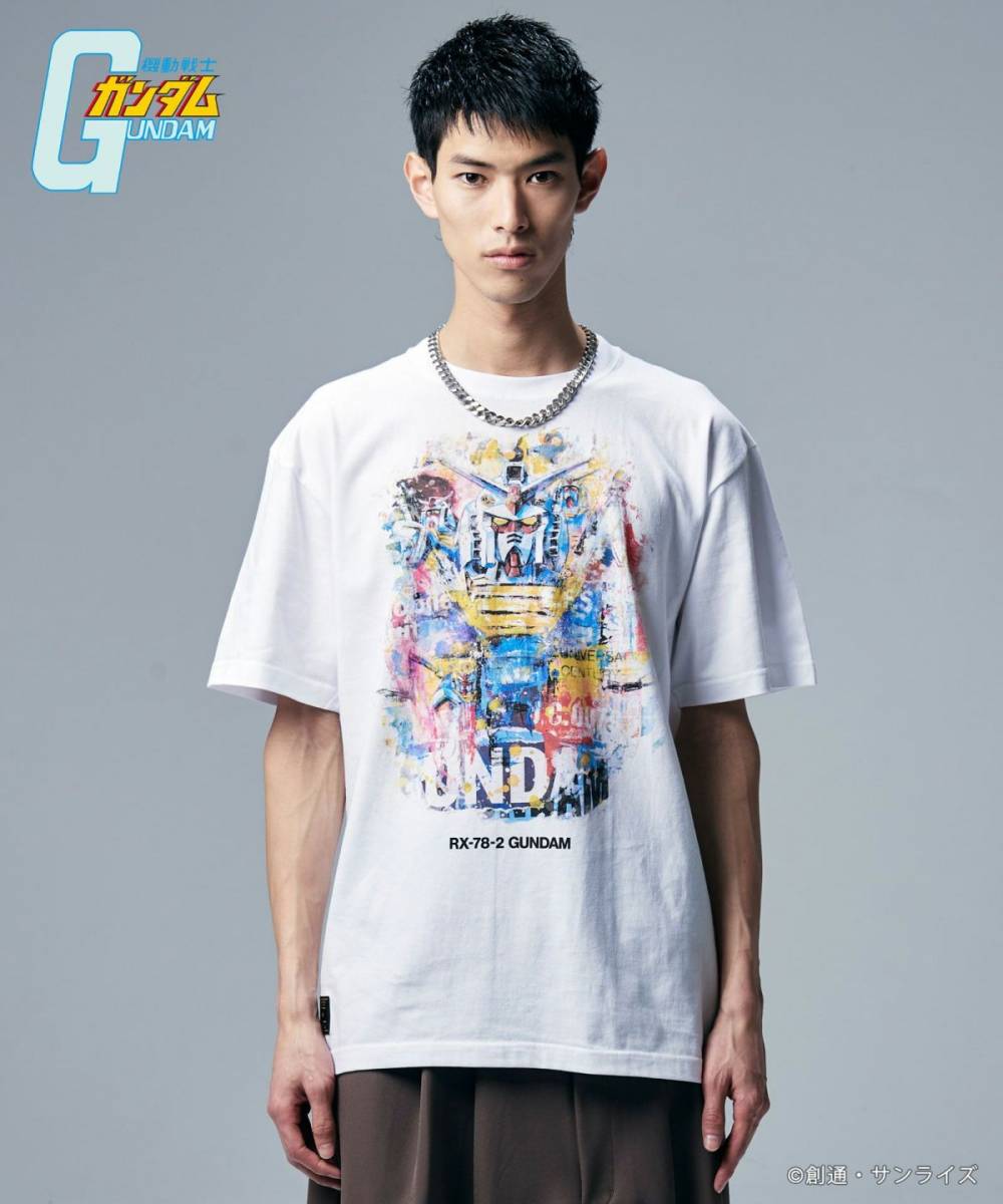 【予約商品】glamb(グラム) × STRICT-G GB0124/GD01 : RX-78-2 Gundam T-Shirts White
