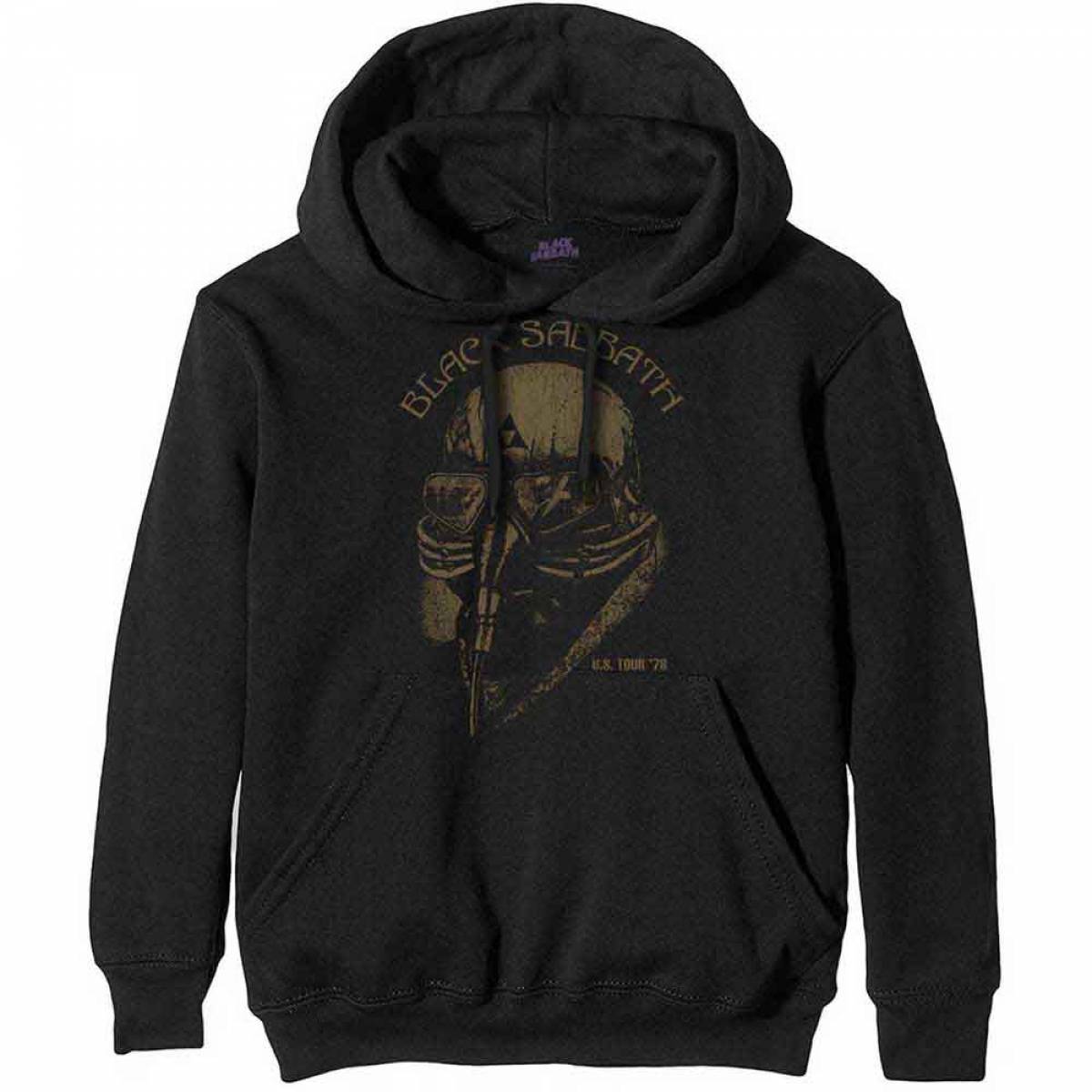 【予約商品】BLACK SABBATH Unisex Pullover Hoodie: US Tour '78 - BLACK