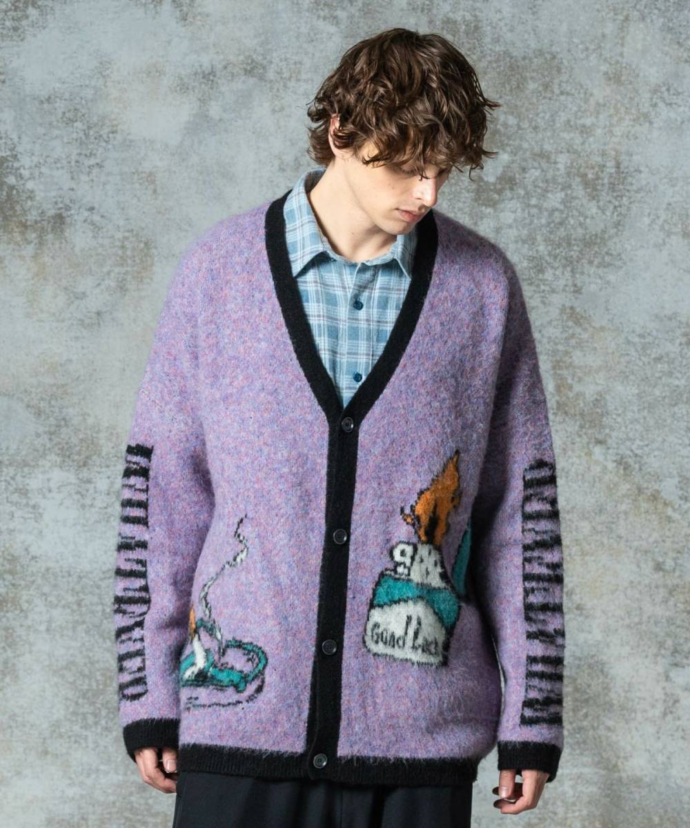 予約商品】glamb(グラム)GB0325/KNT02 : Lighter Cardigan