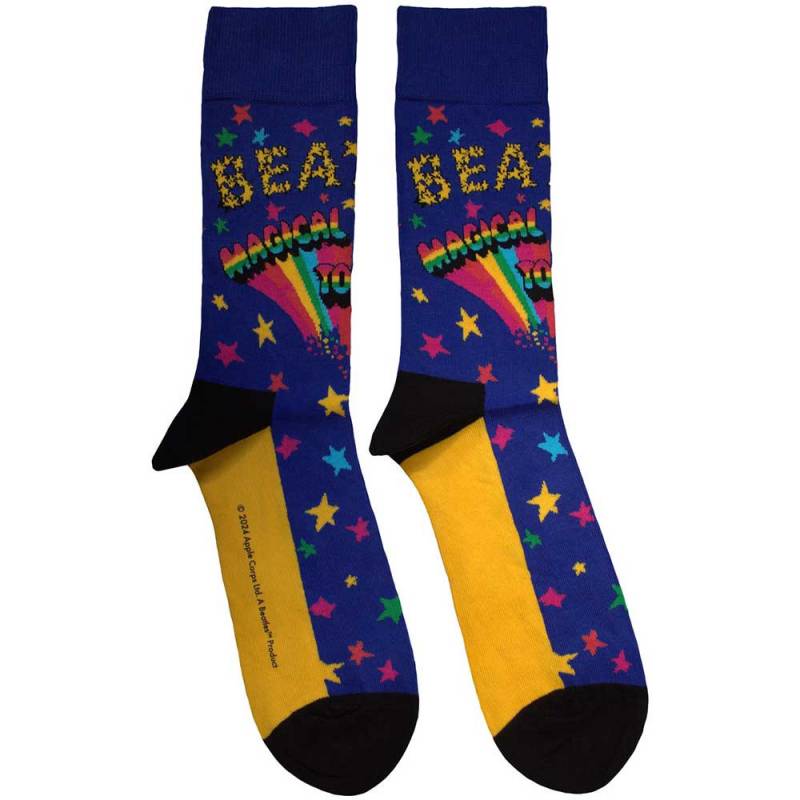 【予約商品】THE BEATLES Unisex Ankle Socks: Magical Mystery Tour (Blue)