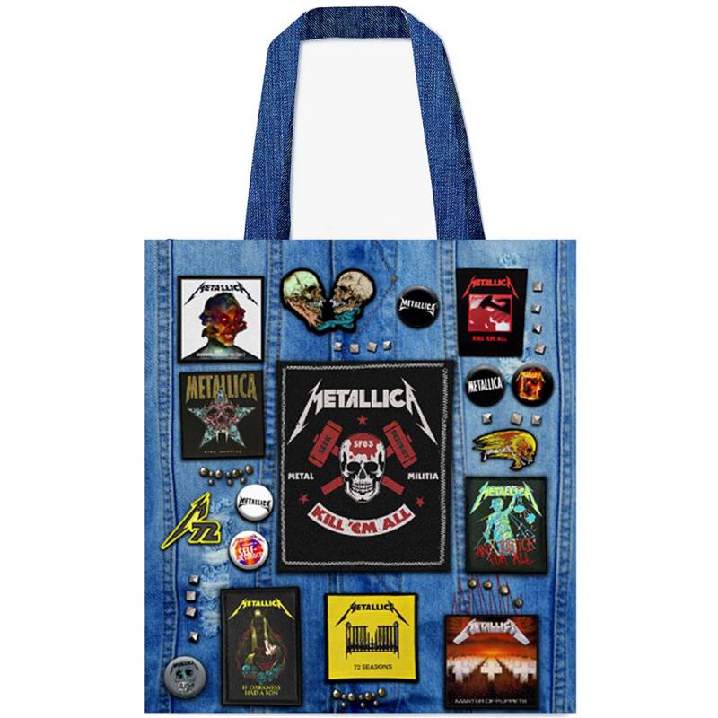【予約商品】METALLICA Tote Bag: Kill 'Em All (Multicolour) (Battle) - MULTICOLOUR