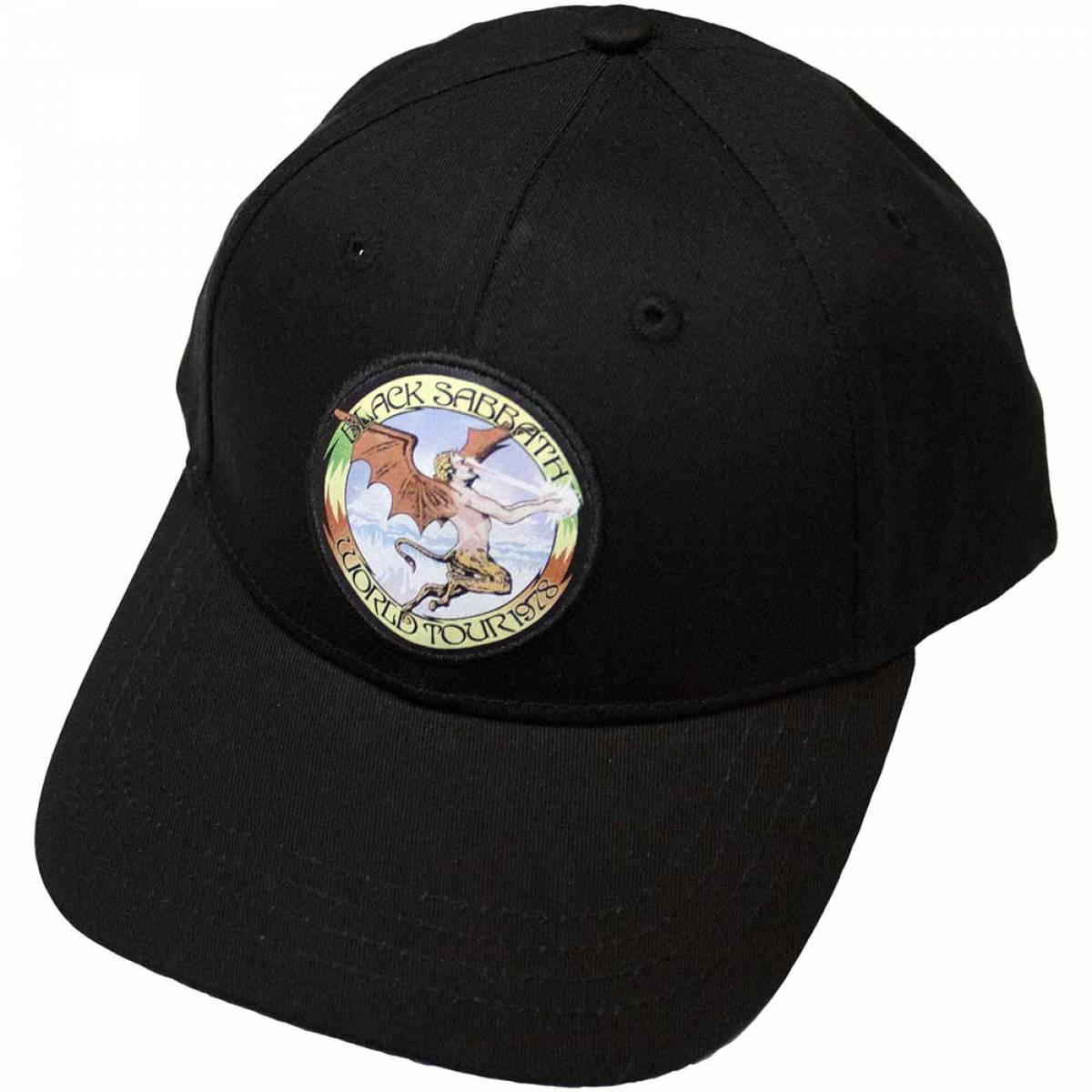【予約商品】BLACK SABBATH Unisex Baseball Cap: World Tour 1978 - BLACK