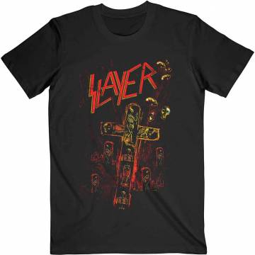 【予約商品】SLAYER ユニセックスTシャツ: Blood Red