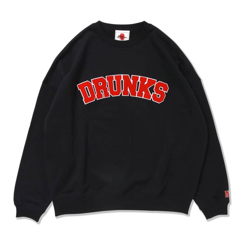 【予約商品】PUNK DRUNKERS (パンク・ドランカーズ) DRUNKS.BIGトレーナー - NAVY