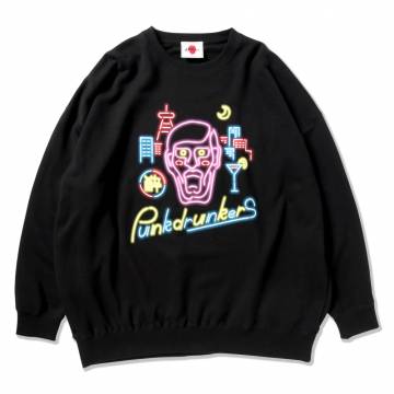 THRASHER (スラッシャー) Inferno Crewneck DARK CHOCOLATE THRASHER (スラッシャー) Inferno Crewneck DARK CHOCOLATE