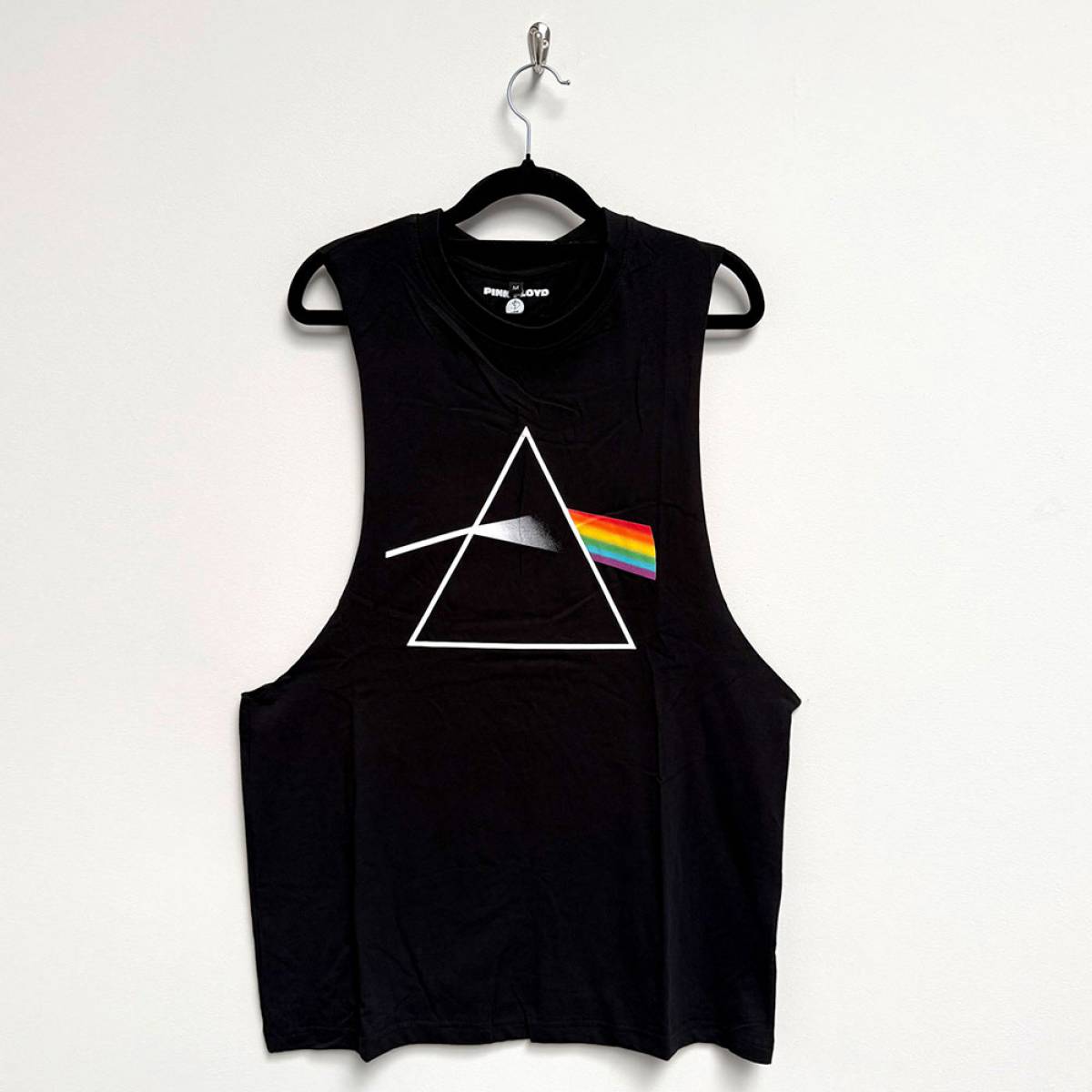 【予約商品】PINK FLOYD Unisex Vest バンドTシャツ: Dark Side of the Moon Album (Black) - BLACK