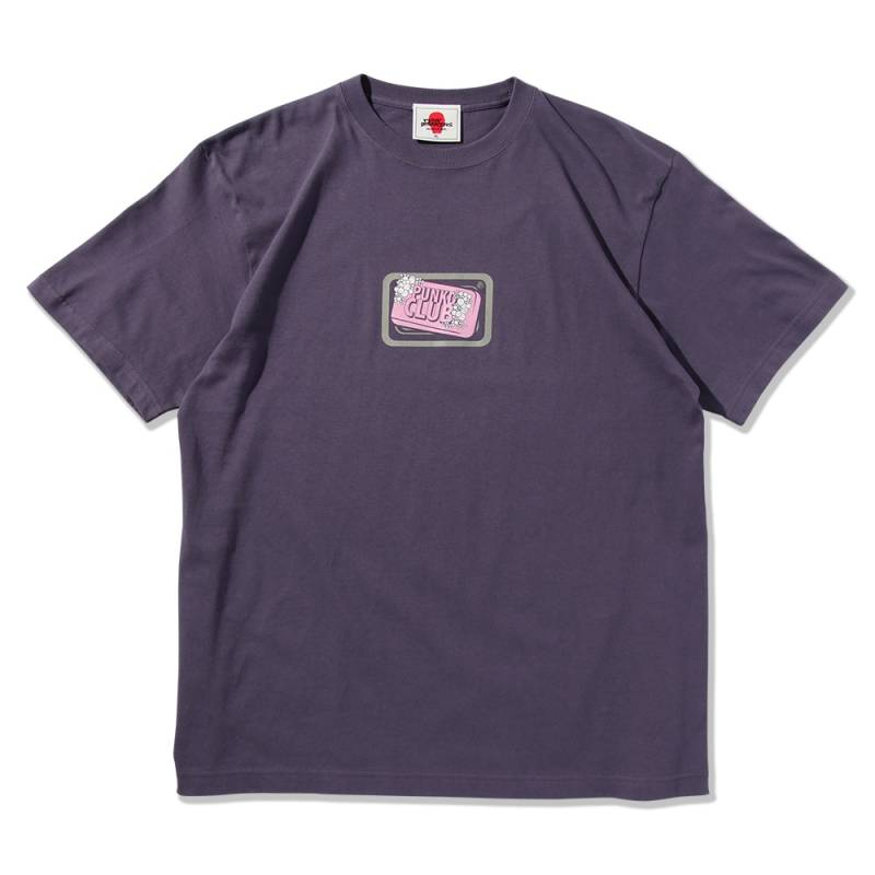 【予約商品】PUNK DRUNKERS (パンク・ドランカーズ) PUNKD CLUB.TEE - H.PURPLE
