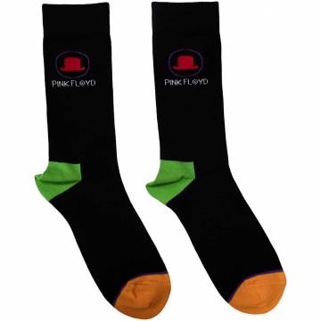 【予約商品】PINK FLOYD Unisex Ankle Socks: Bowler Hat (Black) (UK Size 6 - 11) - BLACK