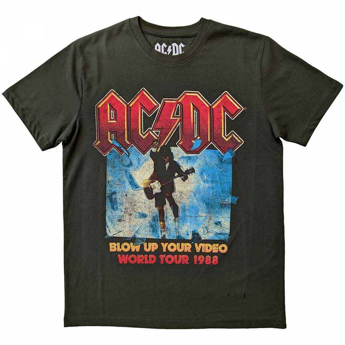 【予約商品】AC/DC ユニセックスTシャツ: Blow Up Your Video
