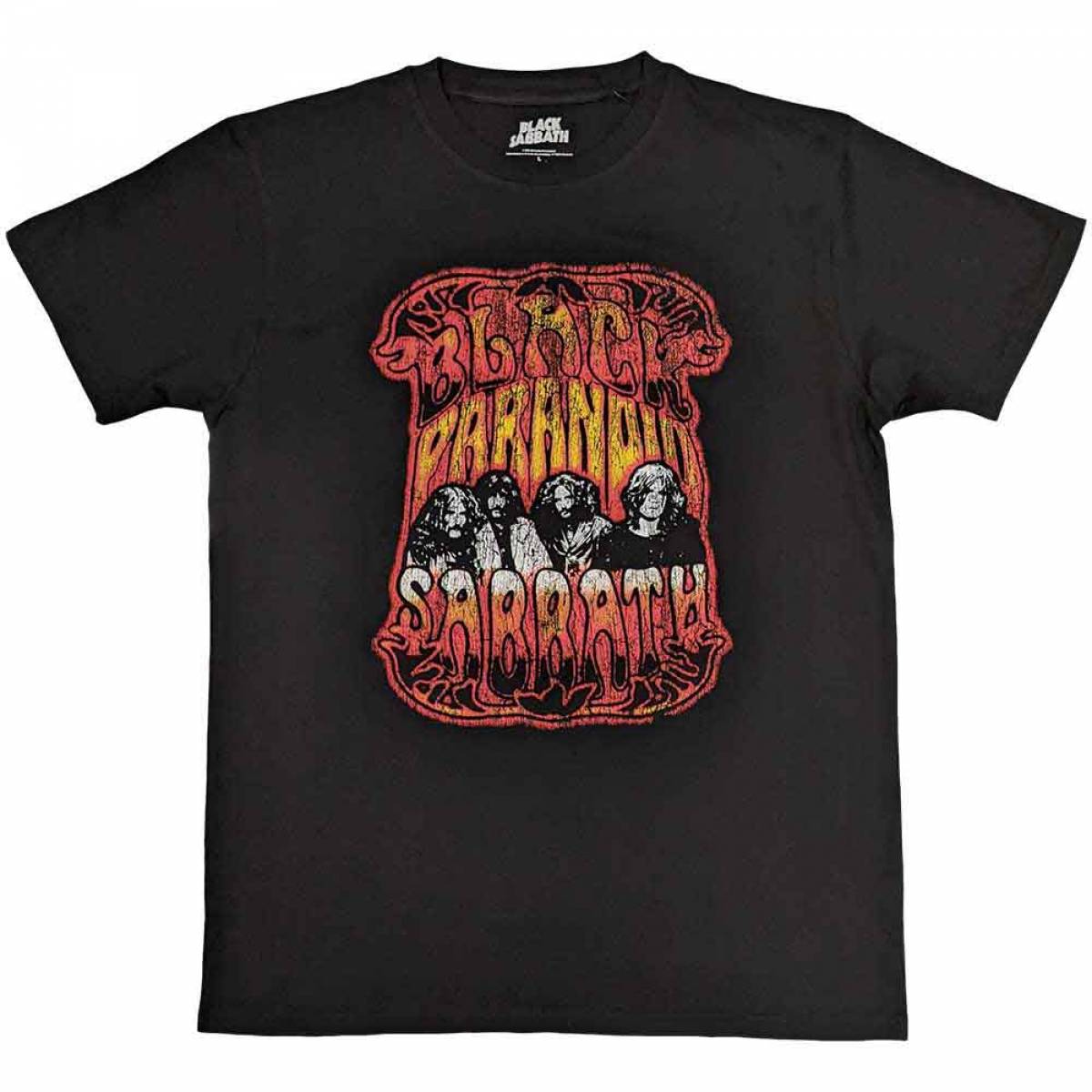 【予約商品】BLACK SABBATH バンドTシャツ ユニセックス: Paranoid Psych - BLACK