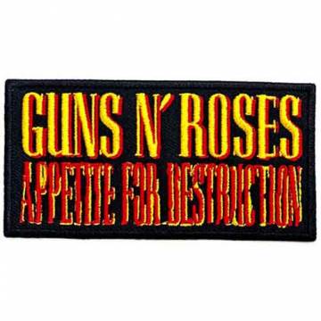 【予約商品】GUNS N' ROSES Woven Patch: Appetite for Destruction (Standard)