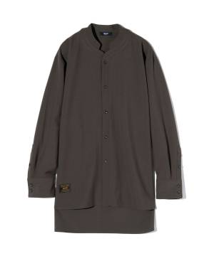 【予約商品】glamb(グラム) GB0424/SH11 : Deformed Shirt / デフォームシャツ - Khaki