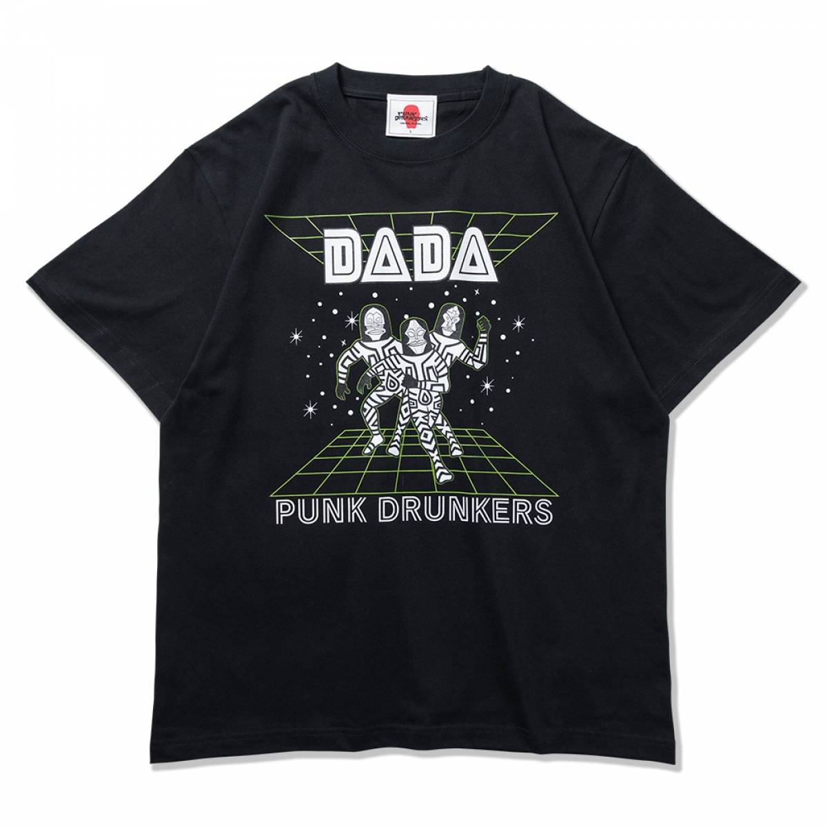 PUNK DRUNKERS (パンクドランカーズ) ［PDSx円谷プロ］DADADANCE.TEE - BLACK